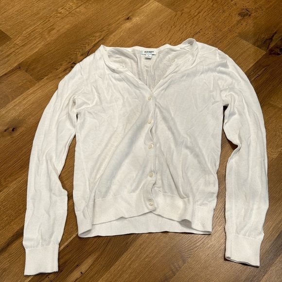 Old Navy Women’s Sweater White Size Small - Picture 1 of 4